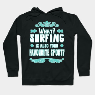 Surfing Monster Wave Women Surfing Girls Hoodie